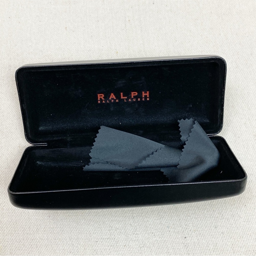 Ralph Lauren hard glasses case w cloth
